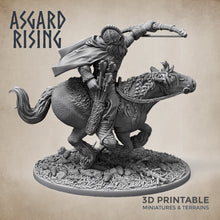 Load image into Gallery viewer, Norse Viking Rider Warband Set - Asgard Rising Miniatures - Wargaming D&amp;D DnD