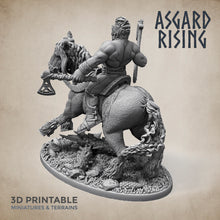 Load image into Gallery viewer, Norse Viking Rider Warband Set - Asgard Rising Miniatures - Wargaming D&amp;D DnD