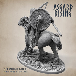 Norse Viking Rider Warband Set - Asgard Rising Miniatures - Wargaming D&D DnD
