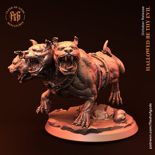 Cerberus - Hallowed Be Thy Evil - Flesh of Gods Wargaming D&D DnD