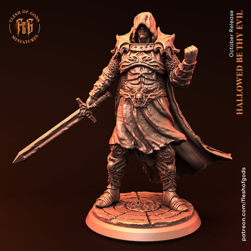 Fallen Paladin - Hallowed Be Thy Evil - Flesh of Gods Wargaming D&D DnD