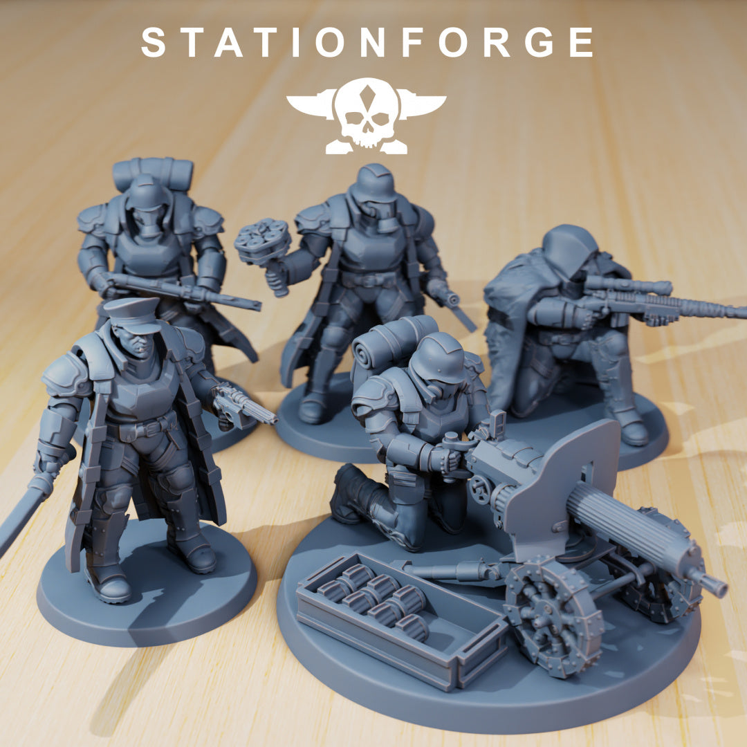 Grim Guard Delta Squad - StationForge - Wargaming D&D DnD