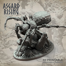 Load image into Gallery viewer, Giant Spider Modular Set - Asgard Rising Miniatures - Wargaming D&amp;D DnD