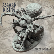 Load image into Gallery viewer, Giant Spider Modular Set - Asgard Rising Miniatures - Wargaming D&amp;D DnD