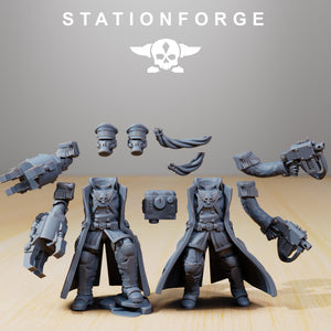Grim Guard Officers - StationForge - Wargaming D&D DnD