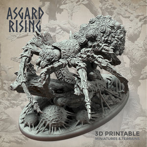 Giant Spider Modular Set - Asgard Rising Miniatures - Wargaming D&D DnD