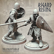 Load image into Gallery viewer, Medieval Soldiers Modular Warband Set - Asgard Rising Miniatures - Wargaming D&amp;D DnD