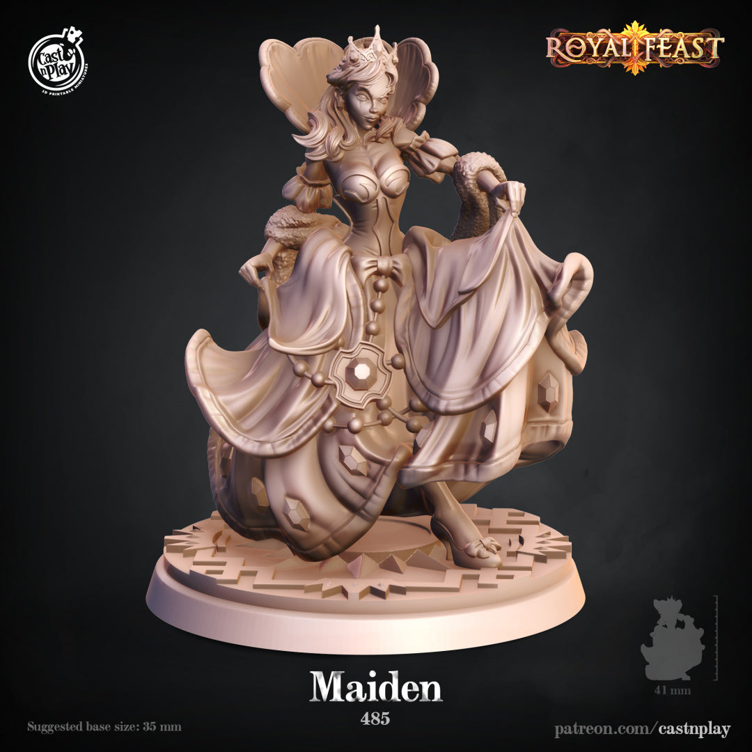 Maiden - Royal Feast - CastNPlay Wargaming D&D DnD