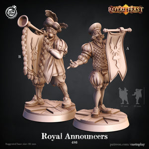 Royal Announcers - Royal Feast - CastNPlay Wargaming D&D DnD