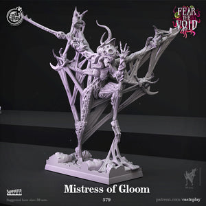 Mistress of Gloom - Fear the Void - CastNPlay Wargaming D&D DnD