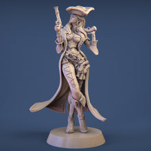 Load image into Gallery viewer, Anne the Pirate Captain - Nerikson - Wargaming D&amp;D DnD