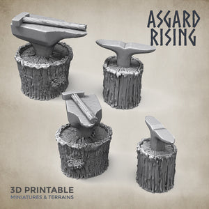 Blacksmith's Forge - Asgard Rising Miniatures - Wargaming D&D DnD