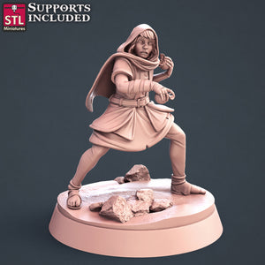 Apprentice Set - STL Miniatures - Wargaming D&D DnD