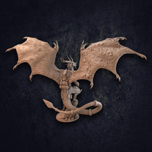 Load image into Gallery viewer, Noddrym, Armored Paladin Dragon - Paladin Dragon and Trapper Pack - Dragon Trapper&#39;s Lodge Wargaming D&amp;D DnD