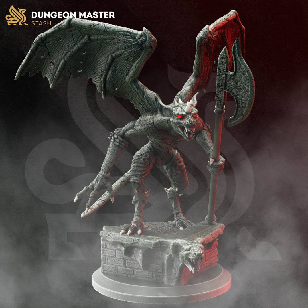 Artyr, the Belfrian Gargoyle - Blood From Stone - DM Stash - Wargaming D&D DnD