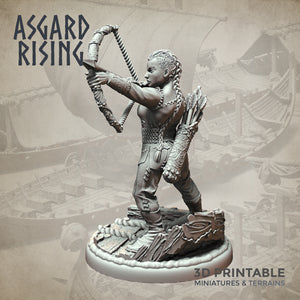 Viking Archers Set  - Asgard Rising Miniatures - Wargaming D&D DnD
