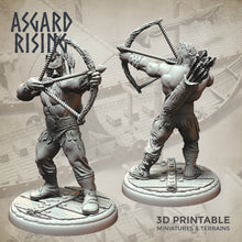 Load image into Gallery viewer, Viking Archers Set  - Asgard Rising Miniatures - Wargaming D&amp;D DnD