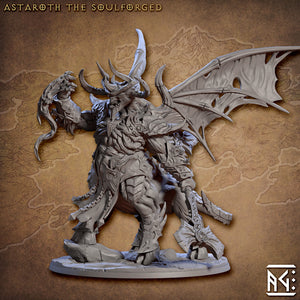 Astaroth, the Soulforged - The Demon King's Spawn - Artisan Guild Minis Wargaming D&D DnD