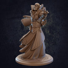 Load image into Gallery viewer, Azaezal, Skeleton Wizard - Arcane Dragon and Trapper Pack - Dragon Trapper&#39;s Lodge Wargaming D&amp;D DnD