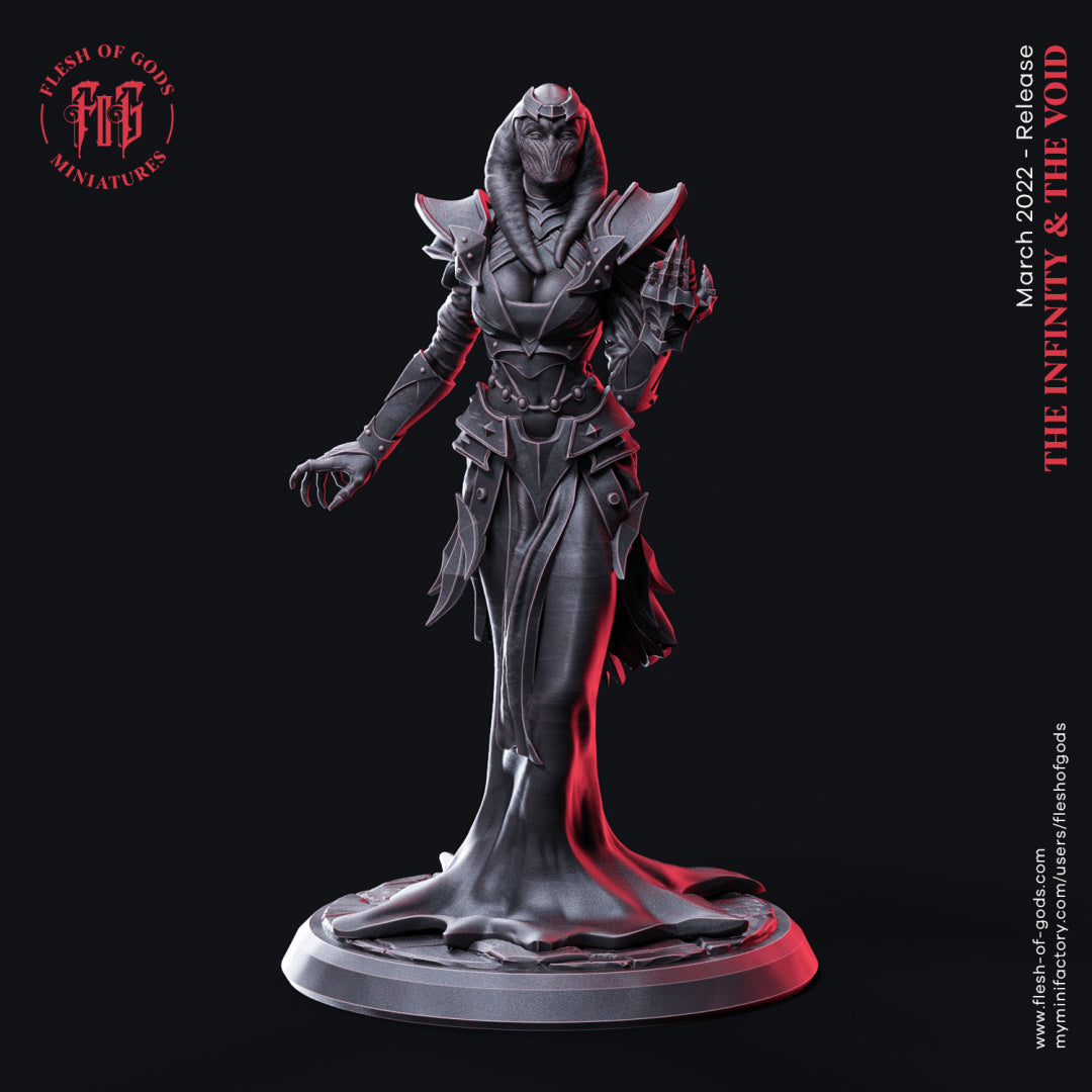 Ancient Priestess - Infinity and the Void - Flesh of Gods Wargaming D&D DnD
