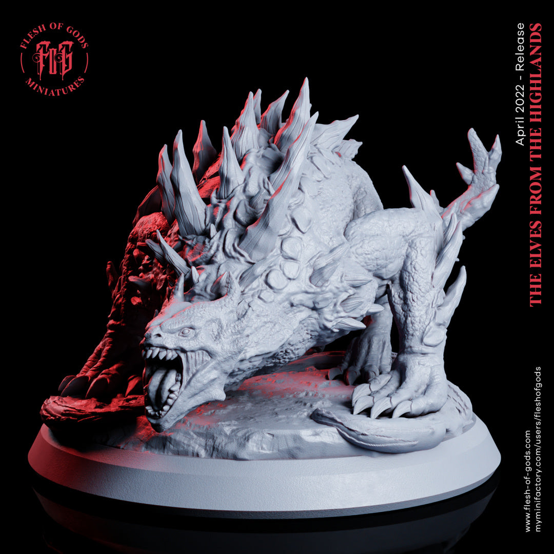 Gallfangs - Elves from the Highlands - Flesh of Gods Wargaming D&D DnD