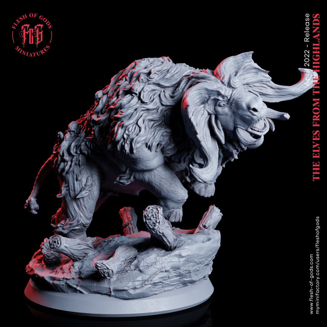 Megalohorn - Elves from the Highlands - Flesh of Gods Wargaming D&D DnD