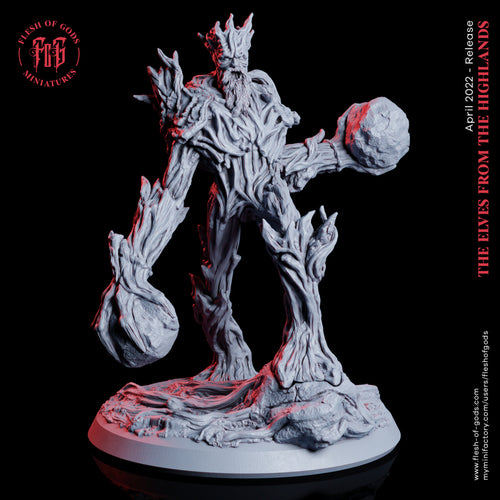 Treant - Elves from the Highlands - Flesh of Gods Wargaming D&D DnD