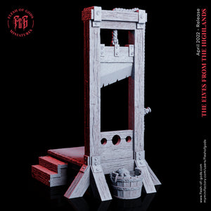 Guillotine - Elves from the Highlands - Flesh of Gods Wargaming D&D DnD