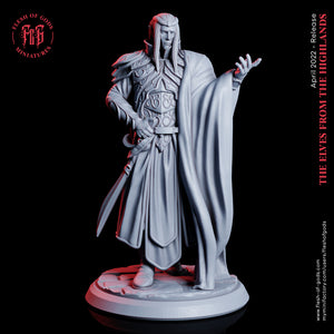 Highborn Elf - Elves from the Highlands - Flesh of Gods Wargaming D&D DnD