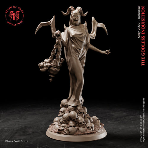 Black Veil Bride - The Godless Inquisition - Flesh of Gods Wargaming D&D DnD