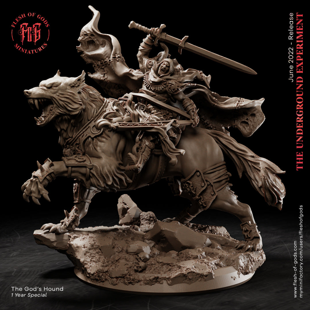 The God's Hound - The Underground Experiment - Flesh of Gods Wargaming D&D DnD