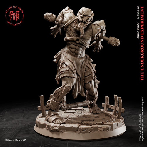 Biter-Chained - The Underground Experiment - Flesh of Gods Wargaming D&D DnD