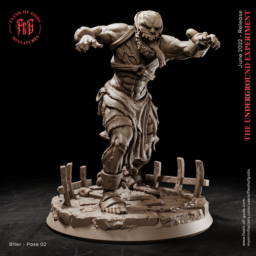 Biter-Unchained - The Underground Experiment - Flesh of Gods Wargaming D&D DnD
