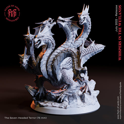 The Seven-Headed Terror - Whispers in the Wetlands - Flesh of Gods Wargaming D&D DnD