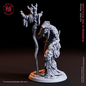 The Swamp Bleeder, Shaman Orc - Whispers in the Wetlands - Flesh of Gods Wargaming D&D DnD