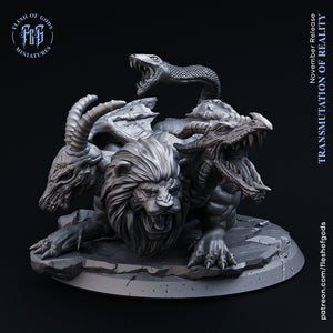 Chimera - Transmutation of Reality - Flesh of Gods Wargaming D&D DnD