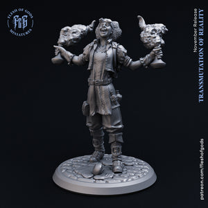 Bryta Hadul, the Alchemist - Transmutation of Reality - Flesh of Gods Wargaming D&D DnD