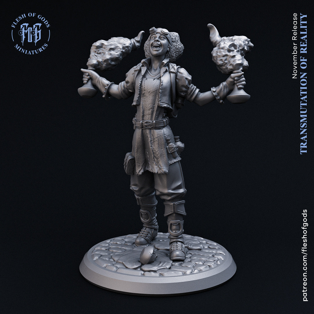 Bryta Hadul, the Alchemist - Transmutation of Reality - Flesh of Gods Wargaming D&D DnD