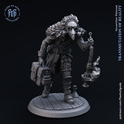 Goren Baltumal, the Plague Doctor - Transmutation of Reality - Flesh of Gods Wargaming D&D DnD