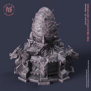 Dragon Egg - The Draconian Devotees - Flesh of Gods Wargaming D&D DnD