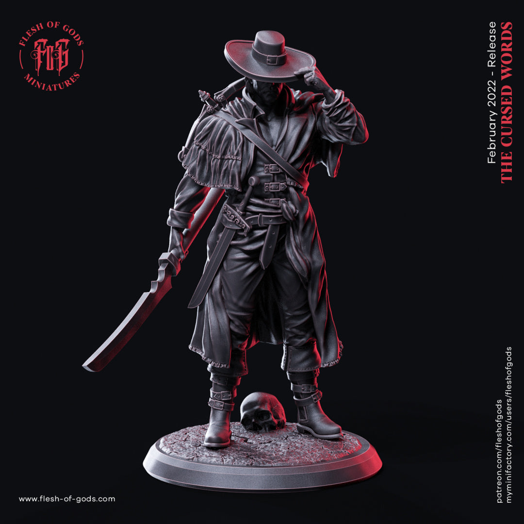 Elgan, the Creature Hunter - The Cursed Words - Flesh of Gods Wargaming D&D DnD
