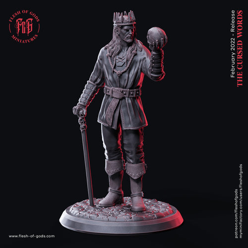 The Shady Noble - The Cursed Words - Flesh of Gods Wargaming D&D DnD