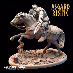 Bandit Deserter Rider Modular Set - Asgard Rising Miniatures - Wargaming D&D DnD