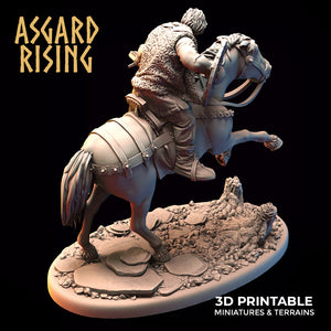 Bandit Deserter Rider Modular Set - Asgard Rising Miniatures - Wargaming D&D DnD