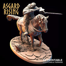 Load image into Gallery viewer, Bandit Deserter Rider Modular Set - Asgard Rising Miniatures - Wargaming D&amp;D DnD