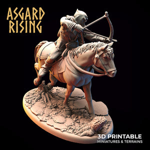 Bandit Rogue Rider Modular Set - Asgard Rising Miniatures - Wargaming D&D DnD