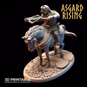 Bandit Rogue Rider Modular Set - Asgard Rising Miniatures - Wargaming D&D DnD