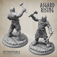 Load image into Gallery viewer, Villager Male Townsfolk Set - Asgard Rising Miniatures - Wargaming D&amp;D DnD