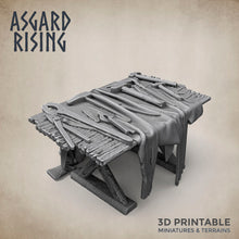 Load image into Gallery viewer, Blacksmith&#39;s Forge - Asgard Rising Miniatures - Wargaming D&amp;D DnD