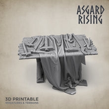 Load image into Gallery viewer, Blacksmith&#39;s Forge - Asgard Rising Miniatures - Wargaming D&amp;D DnD